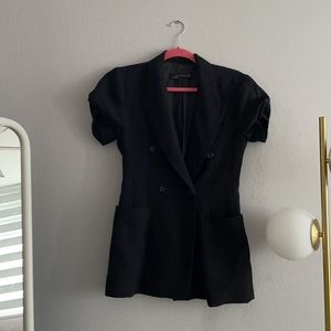 Zara short sleeves blazer